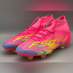 Adidas F50 Pro Mid FG Soccer Cleats Shoes Pink IE1461 Women’s Size 8 & 10NEW